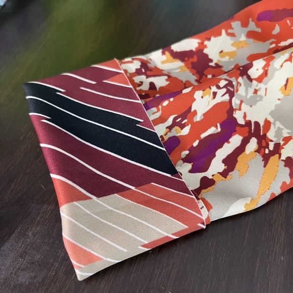 NWT Attitudes By Renee QVC Reversible Open Front Satin Cardigan Sz Sm Discont. - Picture 6 of 7